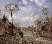 Camille Pissarro Road Vehe s peaceful road Spain oil painting artist